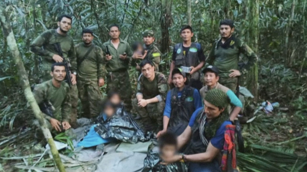 Kolumbija i avionska nesreća: Deca pronađena u džungli posle nekoliko nedelja od pada aviona