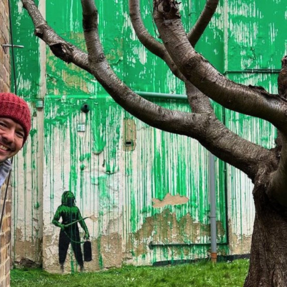 Benksi: Dan kad je najslavniji ulični umetnik na svetu naslikao mural pored stana BBC novinara