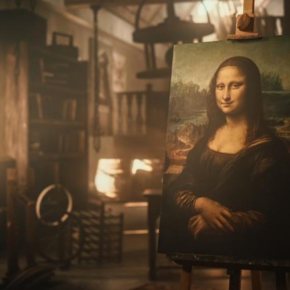 AI snimak Mona Lize kako repuje postao viralan na internetu: "Kad bi Da Vinči ovo video" VIDEO