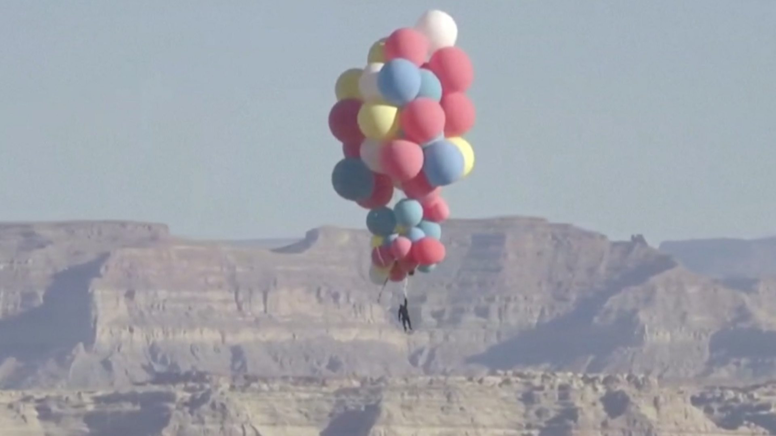 Dejvid Blejn: Let s balonima na 7.600 metara
