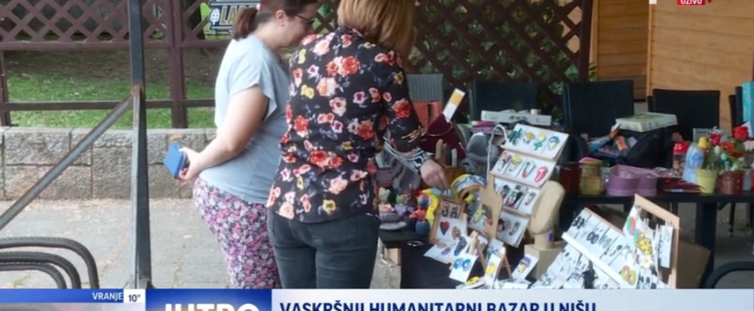 Potrebna pomoć za troje dece iz Niša: Organizovan Uskršnji humanitarni bazar VIDEO