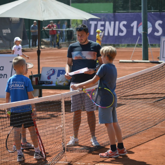 Festival dečijeg tenisa održan na terenima Zvezde