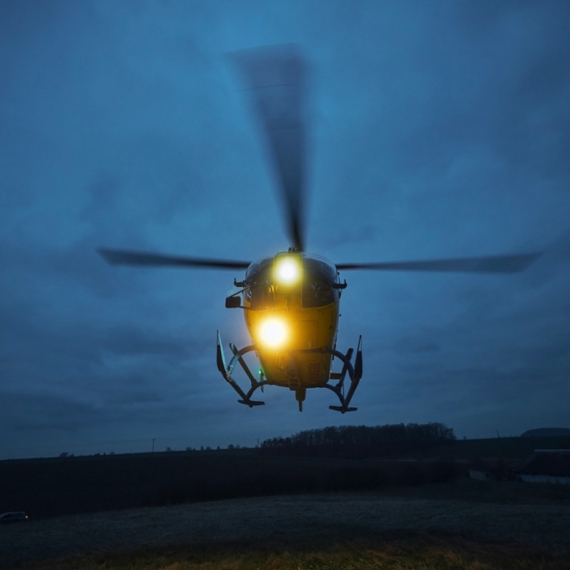 Podignut helikopter: Policija traga za pljačkašima