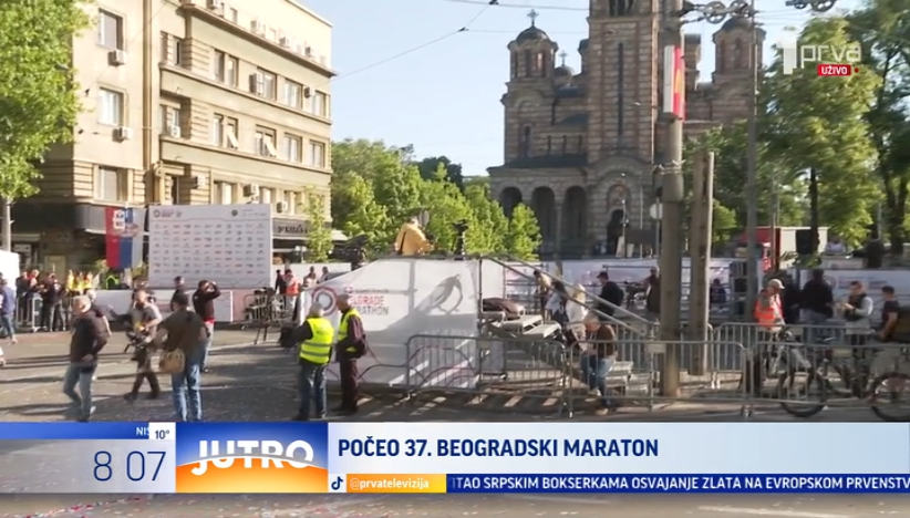 Tri, četiri... sad! Počeo Beogradski maraton