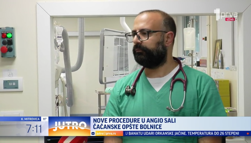 Više ne moraju da idu za Beograd: Uvode se nove procedure u čačansku bolnicu