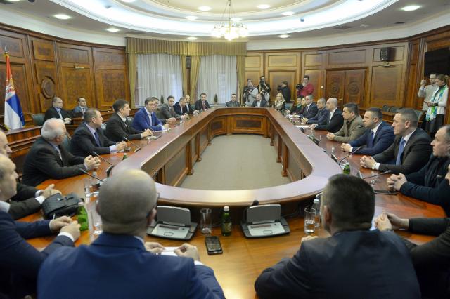 The meeting in Belgrade on Monday (Tanjug)