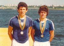 Foto: Milorad Stanulov/sa Zoranom Panèiæem, Olimpijske igre Moskva 1980.
