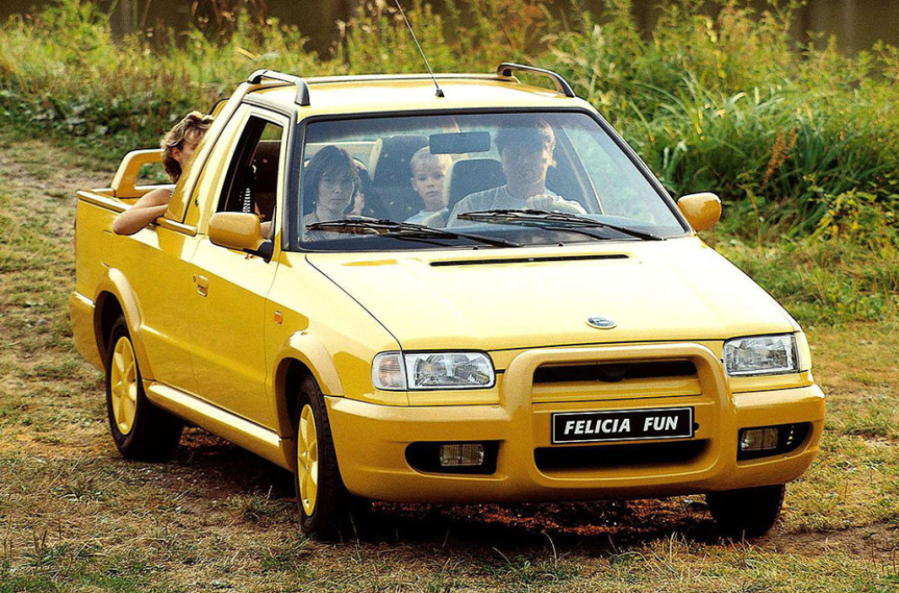 Felicia Fun: Škodin zaboravljeni pikap iz devedesetih FOTO