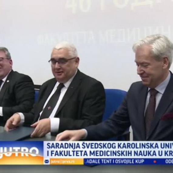 Saradnja švedskog i kragujevačkog fakulteta VIDEO