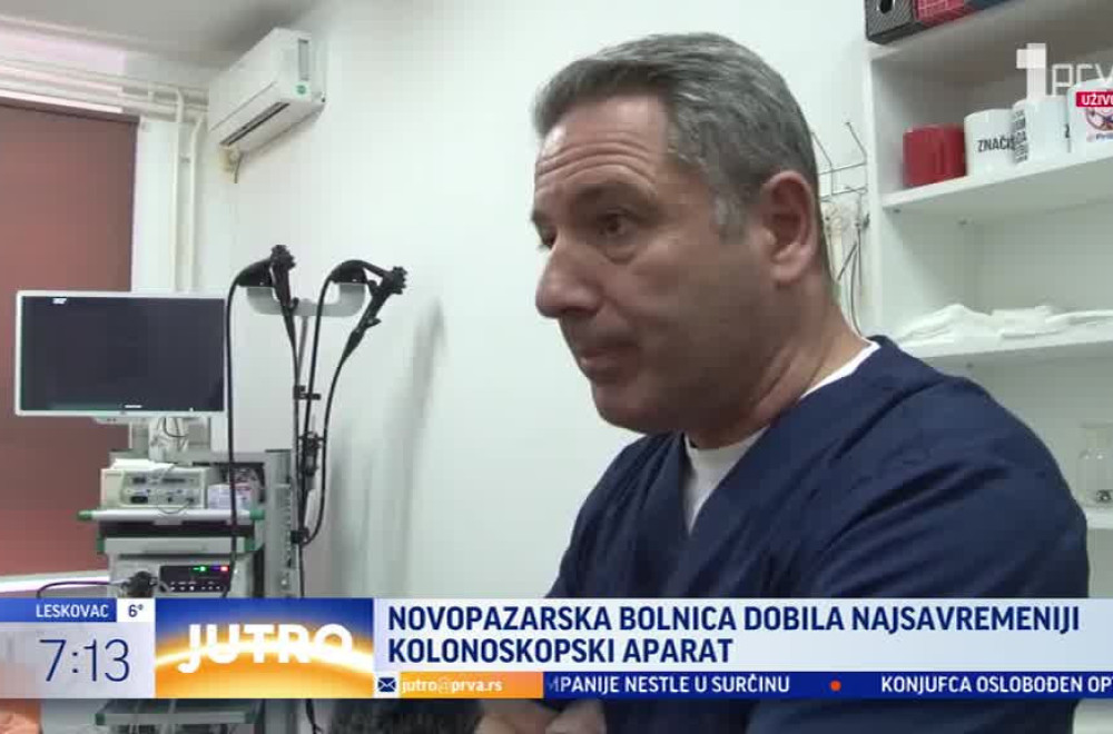 Novopazarska bolnica dobila najsavremeniji kolonoskopski aparat VIDEO