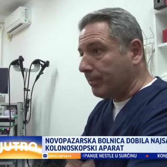 Novopazarska bolnica dobila najsavremeniji kolonoskopski aparat VIDEO
