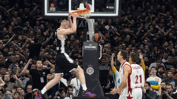 Sjajne vesti za Partizan pred Efes