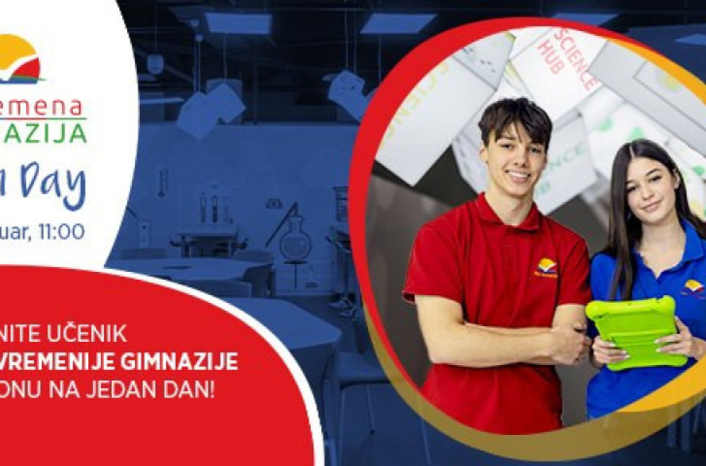 Za osnovce i njihove roditelje: Besplatan Open Day u najsavremenijoj Cambridge gimnaziji u regionu