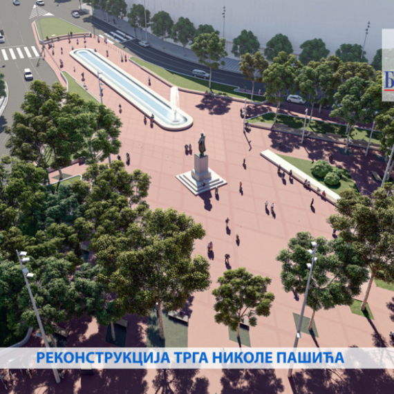 Počeli radovi na Trgu Nikole Pašića: Ukupna vrednost 584 miliona dinara