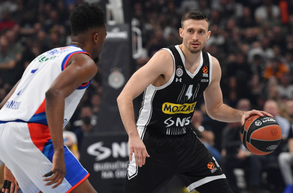 Partizan srušio Efes "stotkom" – NBA partija Alekse Avramovića