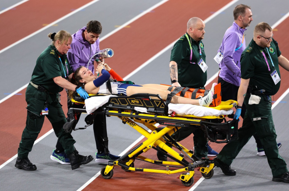 Strašna povreda atletičake na SP: Pala sa 4,5m i doživela otvoren prelom