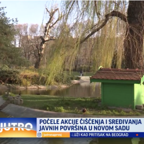 Novosađani počeli sa pripremama VIDEO