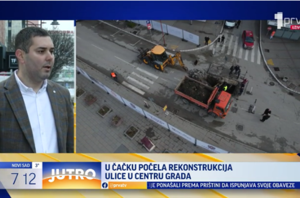 Od centra do najlepšeg dela Čačka biciklom: Pored pešačke zone, nova biciklistička staza VIDEO