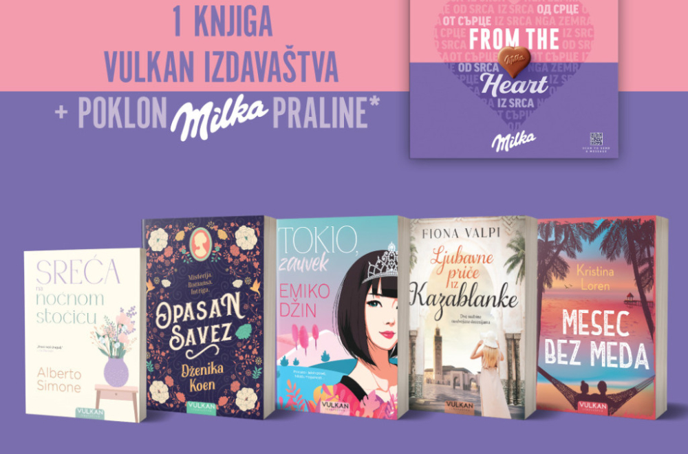 Knjiga Vulkan izdavaštva i slatko zadovoljstvo za potpuno praznično uživanje