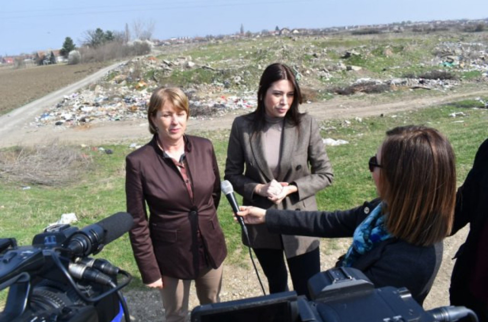 Vujović u Sremskoj Mitrovici obišla zelene projekte za čistiji vazduh