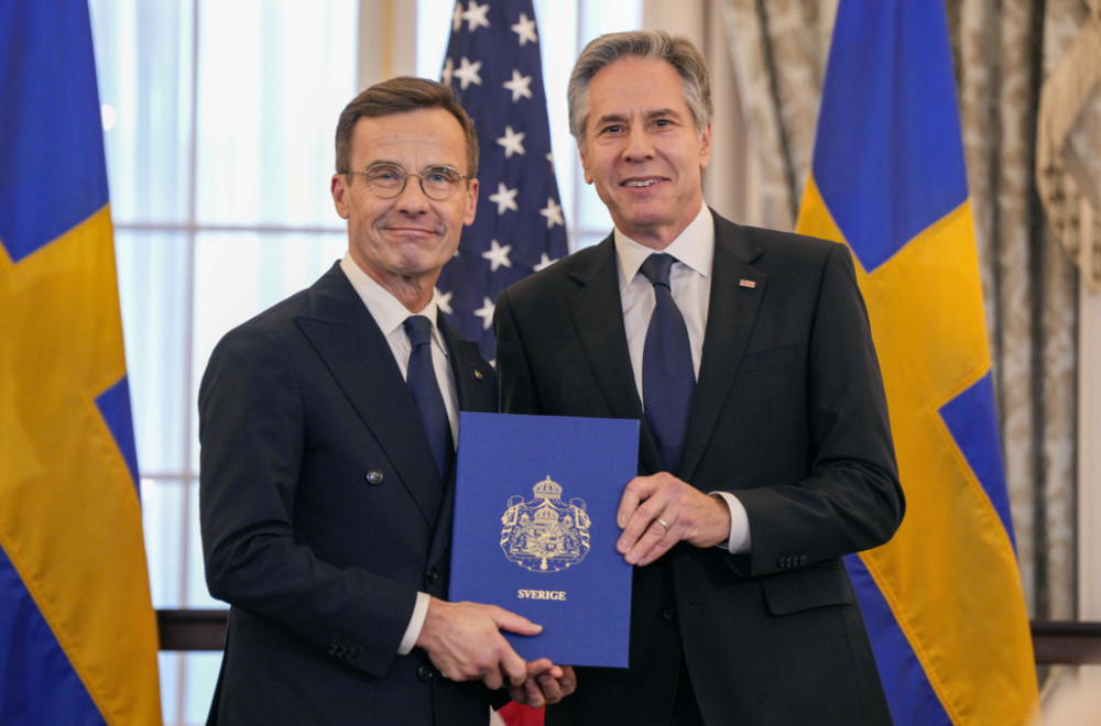 Zvanično: Švedska ušla u NATO FOTO