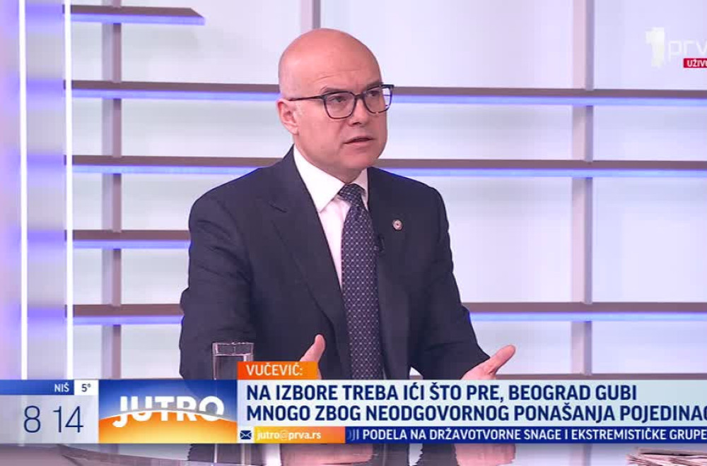 Vučević: Beogradske izbore trebalo bi raspisati što pre VIDEO