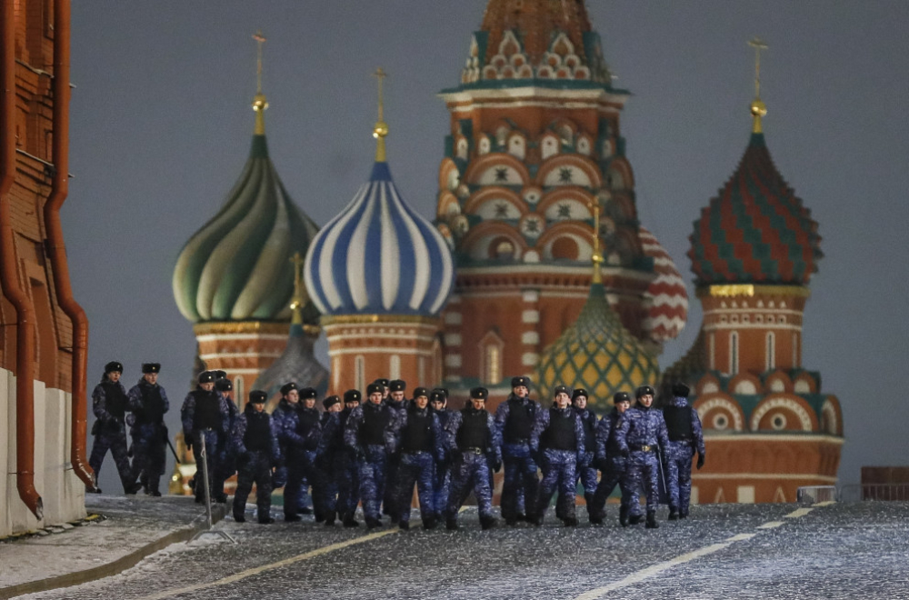 "Do you really think our soldiers will march on Red Square..."