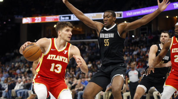 Bogdanovićevih 16 poena u pobedi Atlante u Memfisu VIDEO