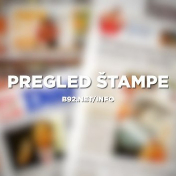 Novine: "Izbori u Beogradu 28. aprila ili 5. maja"; "Jasni dokazi o istrebljenju Srba na KiM"