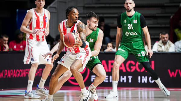 Zvezda "stotkom" deklasirala Krku +53 – NBA partija Smarta, dominirao i Gilespi VIDEO