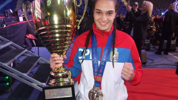 Sara Ćirković sa 19 godina postala šampionka Evrope! VIDEO