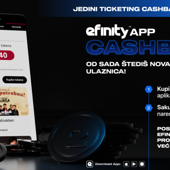 Velika vest za ljubitelje muzičkih događaja i festivala: Efinity lansirao cashback uslugu