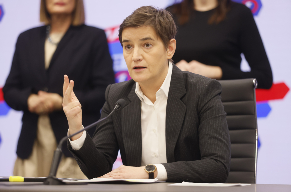 Brnabićeva o incidentu u Kikindi: "Frustrirani su jer ne mogu da nas pobede na izborima"