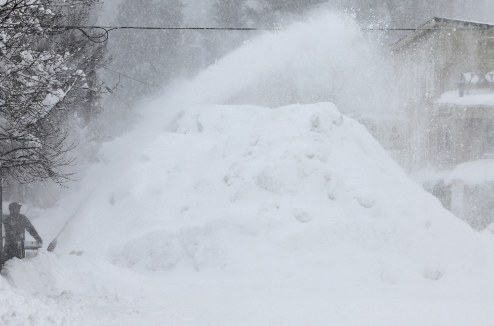 Zavejane planine u regionu FOTO