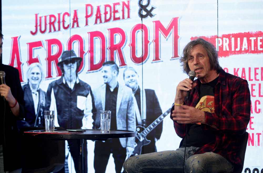 Koncert Jurice Pađena i grupe "Aerodrom" 10. aprila u Mts Dvorani