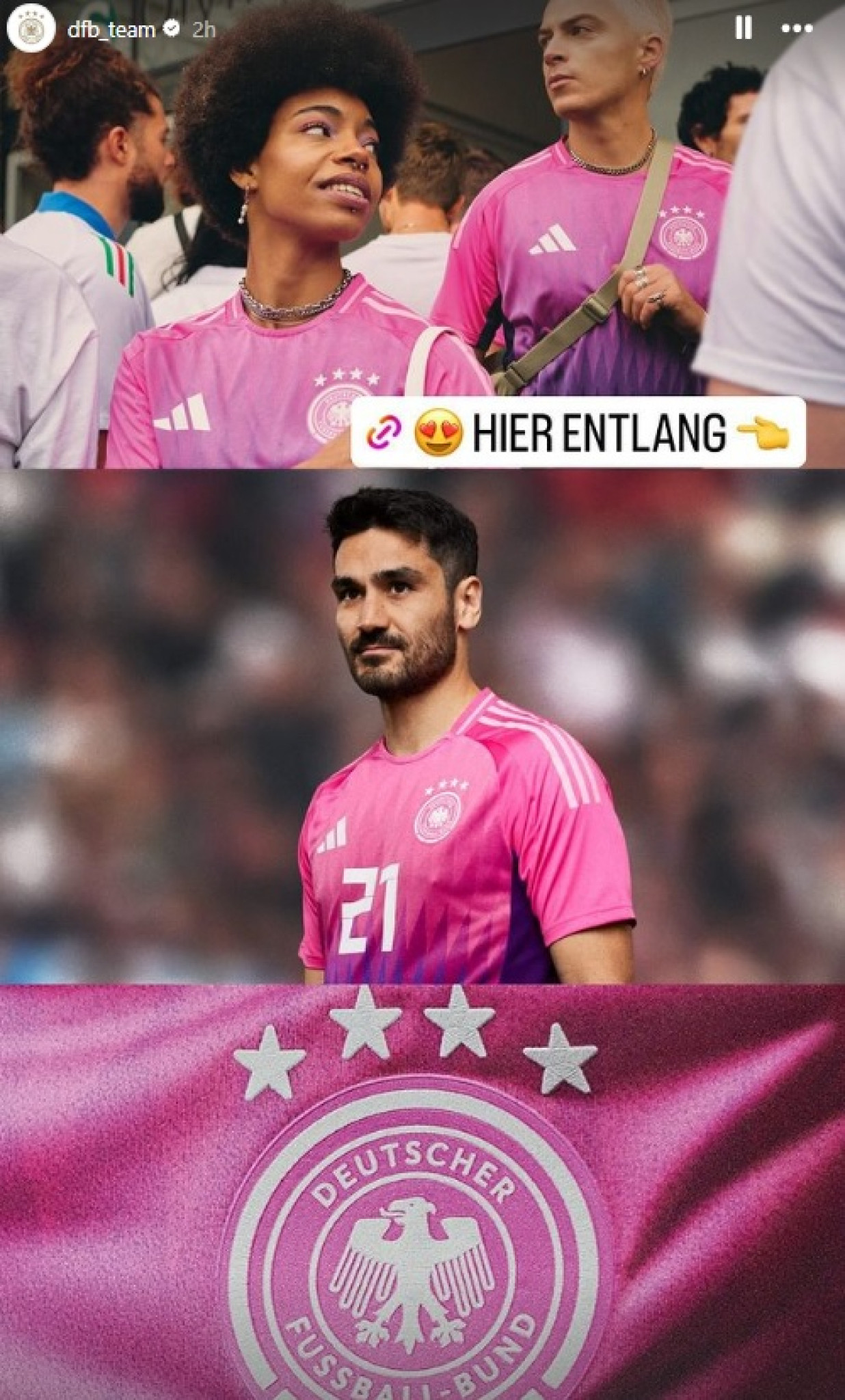 Nemci na EURO u roze dresovima – u ime različitosti i novih generacija navijača