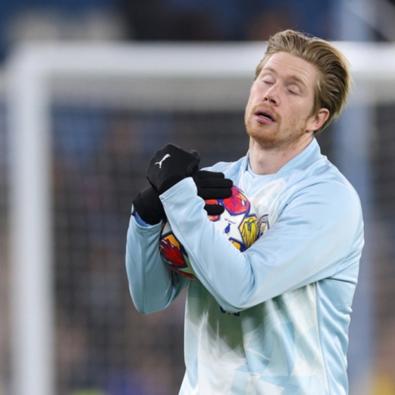 Problem za Siti – povredio se De Brujne