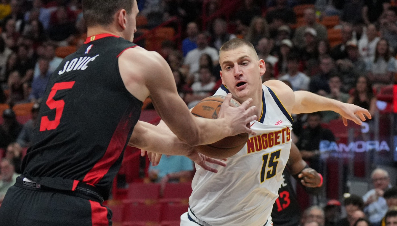 Jokić i Jović slavili posle meča na Floridi VIDEO