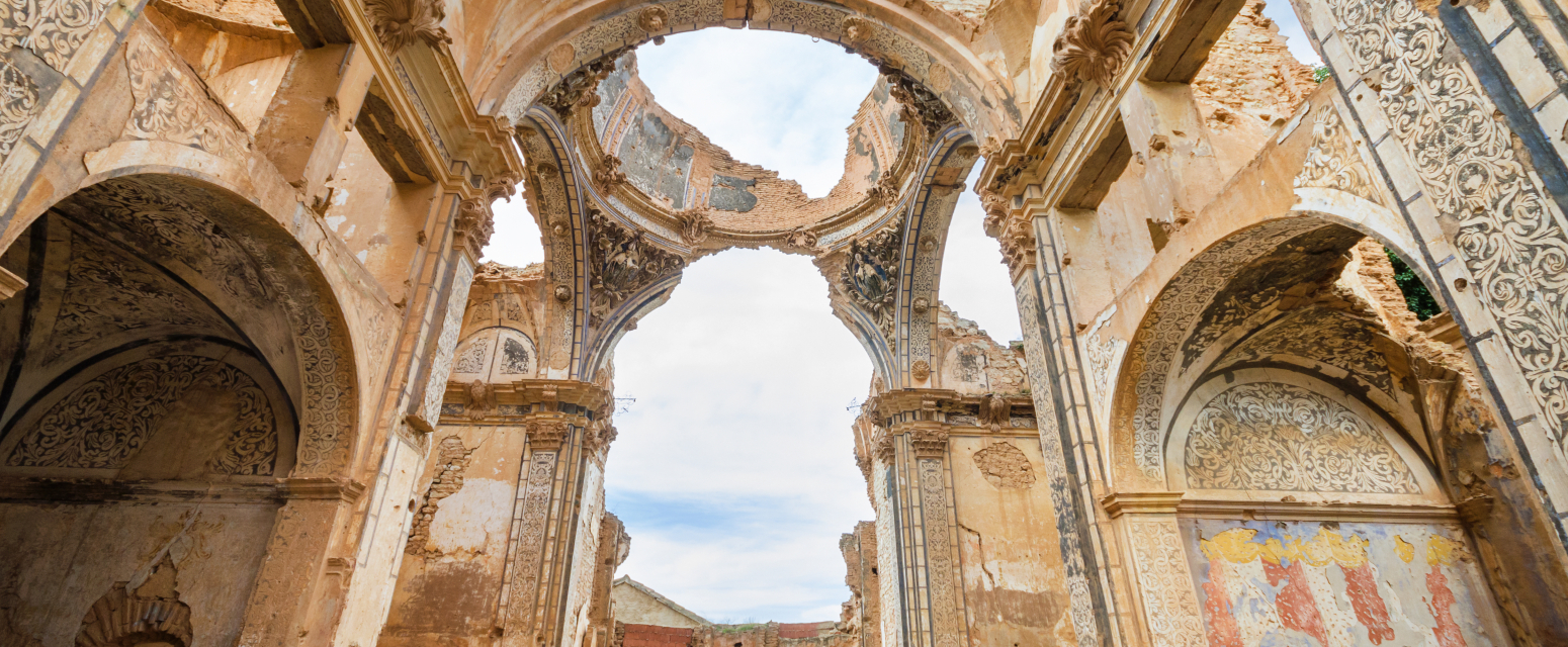 Razrušeni grad koji stoji kao podsetnik na ratno bezumlje FOTO