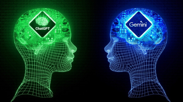 ChatGPT i dalje vodeći AI model, ali Google Gemini je sve bliži