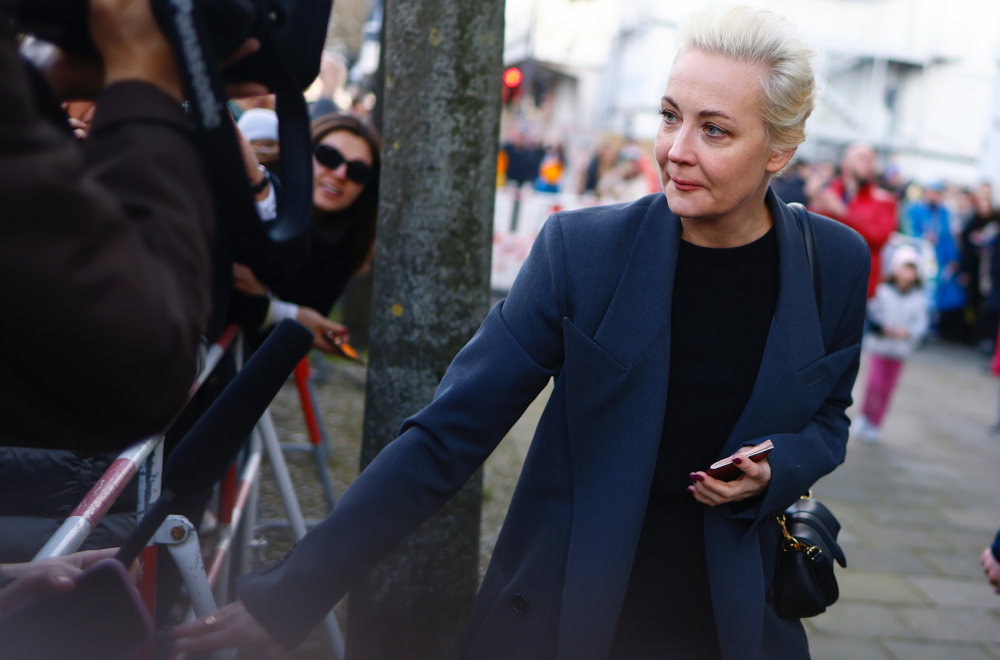 Julija Navaljna glasala u Berlinu: Skup podrške i demonstracije protiv Putina