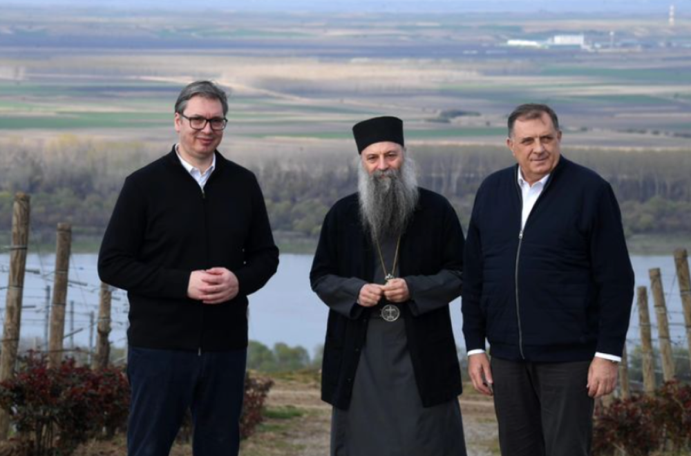Vučić with Dodik and the Patriarch: One of the most important meetings PHOTO