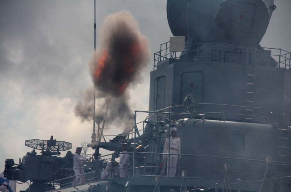 Udar nasred mora: Rusi ga potpuno uništili VIDEO