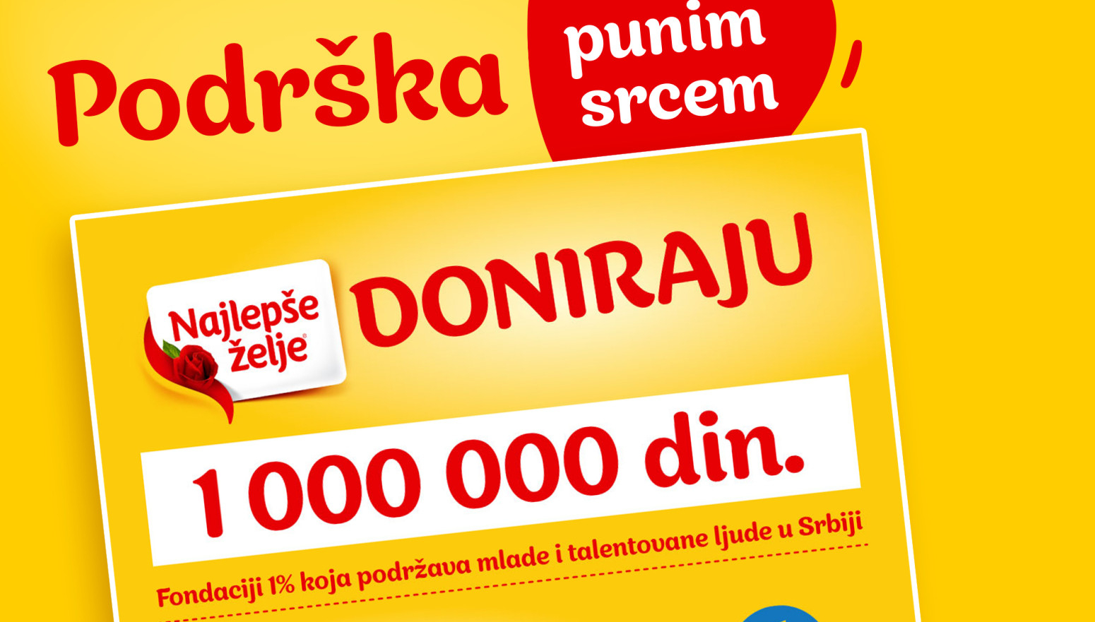 Punim srcem za najlepše želje mladih talenata