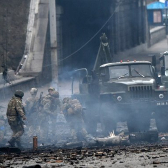 Kijev započeo vazdušne napade: Uništena vojna kolona u Rusiji VIDEO