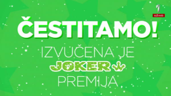 Izvučena Loto džoker premija: Srećni dobitnik osvojio 520.000 evra