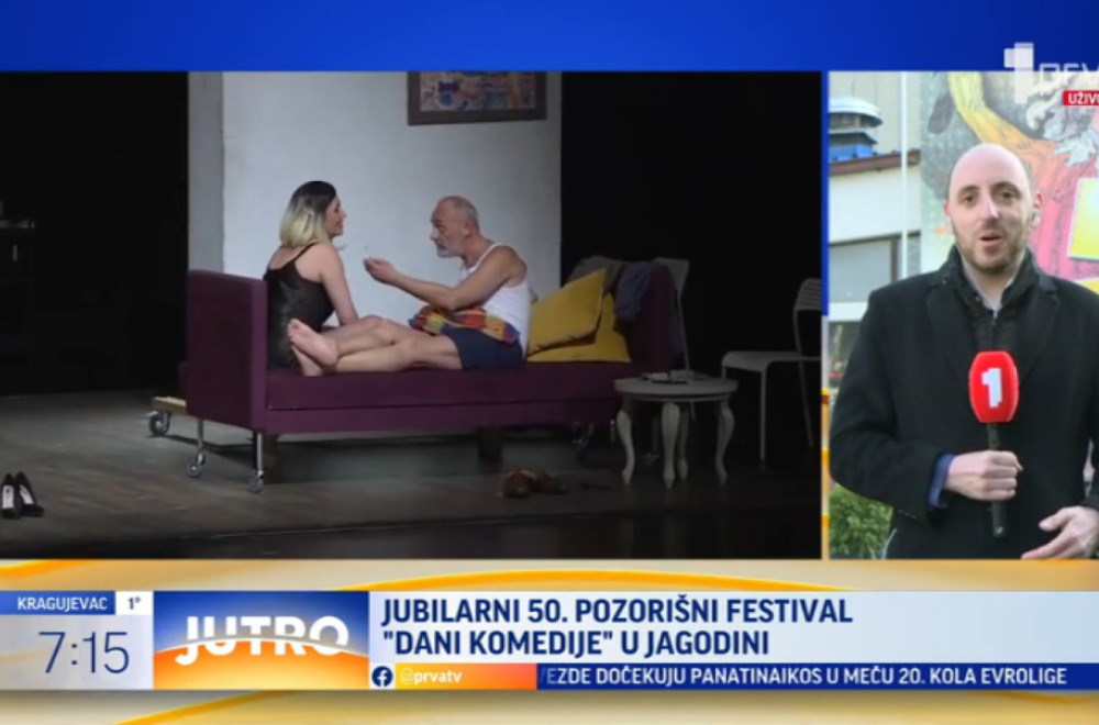 Sve je već rasprodato: Počinje 50. pozorišni festival "Dani komedije" u Jagodini VIDEO