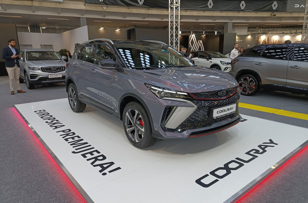 "Kinez" Geely Coolray imao evropsku premijeru na sajmu u Beogradu FOTO