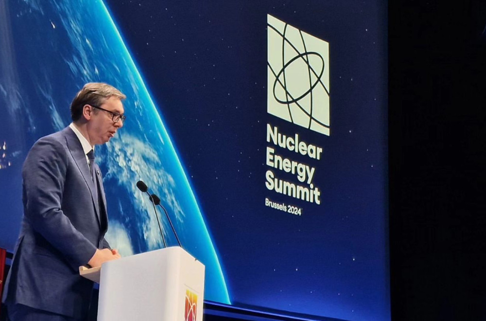 Vučić na samitu u Briselu: "Nuklearna energija je najbolja"; "Zainteresovani smo za 4 reaktora" FOTO/VIDEO