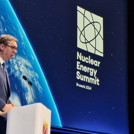 Vučić na samitu u Briselu: "Nuklearna energija je najbolja"; "Zainteresovani smo za 4 reaktora" FOTO/VIDEO